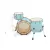 Bateria Sonor SQ1-322 Birch 3 Cuerpos Color Cruiser Blue