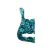 Pickguard Dandrea DPP JB p/Jazz Bass Color Aqua Pearl
