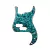 Pickguard Dandrea DPP PB p/Precision Bass Color Aqua Pearl