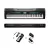Piano Digital Kurzweil KA120 88 Teclas Pesadas Fuente USB MIDI