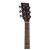 Guitarra Electroacustica Folk Vintage Ve300 Solida Fishman Gloss Black