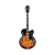 Guitarra Electrica IBANEZ AF75BS Cuerpo Hueco Brown Sunburst