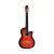 Guitarra Clasica Criolla Cielito 12 Con Corte de Estudio - Rojo Esfumado