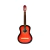 Guitarra Clasica Criolla Cielito 8 De Estudio - Roja - comprar online