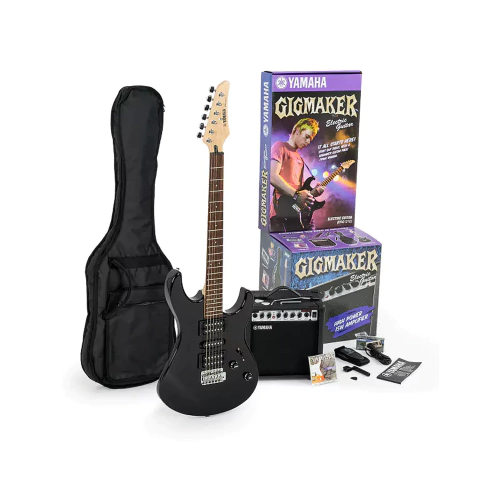 Guitarra Pack Yamaha Erg121gpii Gigmaker Negro