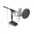 Pie De Microfono Gator Gfw-mic-0821 Frameworks Bombo O Mesa Negro
