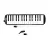 Flauta melodica Lincoln Winds ME32S-SB-BK 32 notas con funda Negro en internet