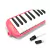 Flauta melodica Lincoln Winds ME32S-SB-P 32 notas con funda Rosa - comprar online