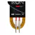 Cable instrumento KWC 203 Iron 1/4 Plug a 1/4 Plug mallado 3 mts Color Amarillo - comprar online