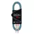 Cable instrumento KWC 207 Iron 1/4 Plug a 1/4 Plug mallado 6 mts Color Celeste