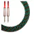 Cable instrumento KWC 207 Iron 1/4 Plug a 1/4 Plug mallado 6 mts Color Verde - comprar online