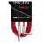 Cable instrumento KWC 222 Iron 1/4 Plug a 1/4 Plug Ang mallado 3 mts Color Rojo