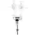 Soporte Yamaha Th904a Tom Doble Plata Abrazadera Triple