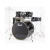 Bateria Pearl Exl725sp-c-248 Export Laquer Fusion2 de 5 Cuerpos