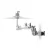 Clamp Mapex Multifuncion 2 Bocas Con Giro Mc902