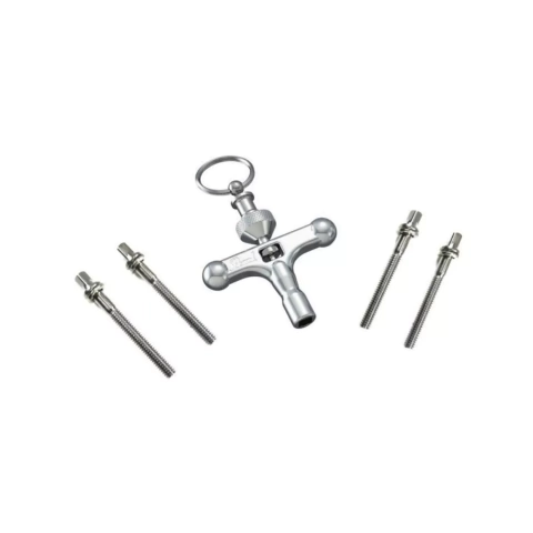 Set llave de afinar Pearl SPT-4SPK H + 4 tornillos SPT
