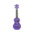 Imagen de Ukelele Soprano Mahalo U-Smiles Colores con Funda