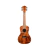 Ukelele Kala KA-SA-CE_W/UC-C. Tamaño Concierto, con funda