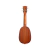Ukelele Soprano Makala By Kala Mkp Pineapple forma Pina Marron en internet