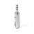 Adaptador metalico Venetian LB2008 XLR 3p a Plug 1/4" Estereo