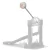 Mazo Vic Firth Vkb2 Vickick De Madera Para Pedal Bombo
