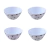 SET 4 BOWL MELAMINA 15CM TRIANGULOS en internet