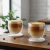 SET X2 VASOS TINA 250ML DOBLE PARED VIDRIO en internet