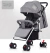 COCHECITO PARAGUITAS GRIS ONE-CLICK