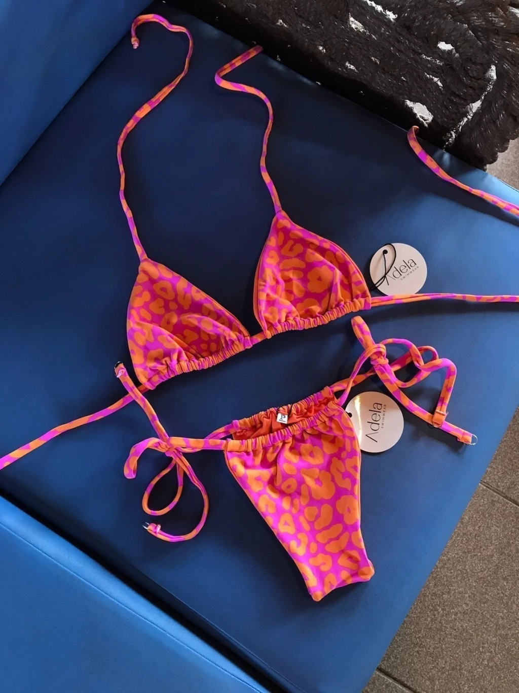 conj. Olivia - oncinha pink