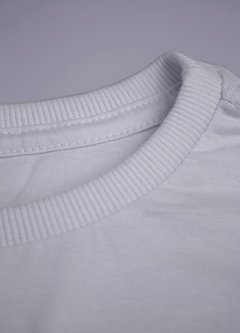 CAMISETA MEIA MALHA REGULAR - BRANCO - loja online