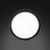 Lampara Colgante Matiz negro con led integrado 15w luz calida 25cm - tienda online