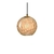 Colgante Honey ambar vidrio 1 luz e-27