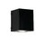 Aplique de exterior ferrolux ap-105 negro 1 luz unidireccional
