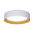 Plafon decorativo puro barcelona big blanco led integrado dimerizable 60w
