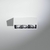 Plafon Leuk Anton3 3 luces dicro blanco rectangular - comprar online