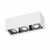 Plafon Leuk Anton3 3 luces dicro blanco rectangular - tienda online