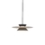 Colgante VK-ST1 gris led 12w luz calida 35 cm - comprar online
