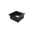 Embutido spotline e4111 ar111 negro cuadrado - comprar online