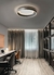 Plafon decorativo led oslo-s negro 60w - comprar online