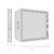Plafon led cuadrado 24w blanco luz fria - comprar online