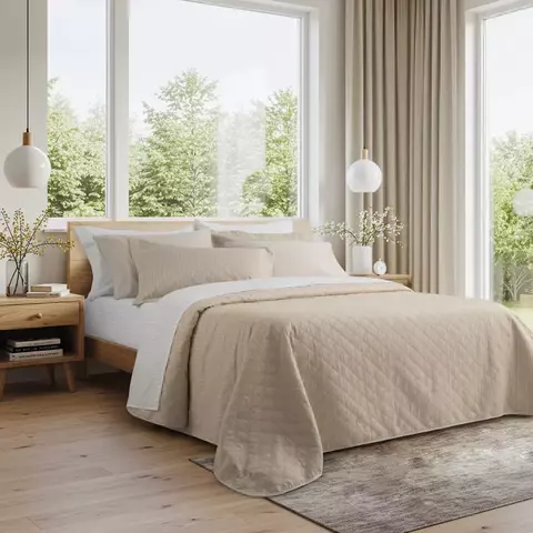 Kit Cover + Juego de Sábanas + Fundas - 1 1/2 Plazas - comprar online