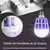 Lampara foco luz led con mata mosquitos insectos 2 en 1 en internet