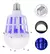 Lampara foco luz led con mata mosquitos insectos 2 en 1 - tienda online