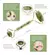 Masajeador facial piedra jade natural (doble rodillo) - comprar online