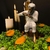 Preto Velho 21 cm - Gesso - Umbanda Candomble