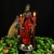 Pomba Gira Rosa Caveira (D/V) 24 cm - Resina - Umbanda Candomble