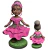 Erê Menina 5 Realista Roxa 18cm Alt. - Resina - Umbanda Candomblé