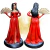 Pomba Gira (V) 21 cm - Resina - Umbanda Candomble - comprar online
