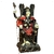 Exu Caveira Trono (D) 39cm - Resina - Umbanda Candomble