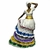 Baiana Colorida (R) 23 cm - Resina - Umbanda Candomble - comprar online